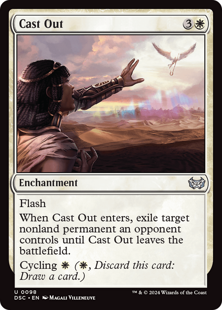 Cast Out [Duskmourn: House of Horror Commander] MTG Single Magic: The Gathering  | Multizone: Comics And Games