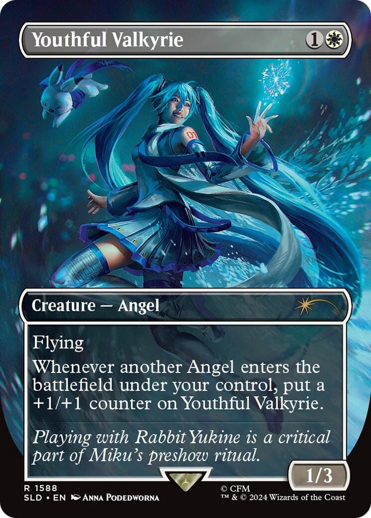 Youthful Valkyrie (Japanese) [Secret Lair Drop Series] MTG Single Magic: The Gathering  | Multizone: Comics And Games