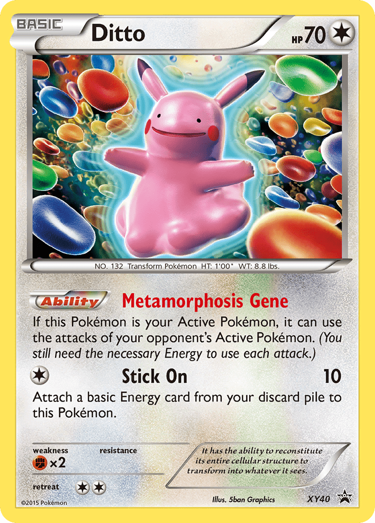 Ditto (XY40) [XY: Black Star Promos] Pokemon Single Pokémon  | Multizone: Comics And Games