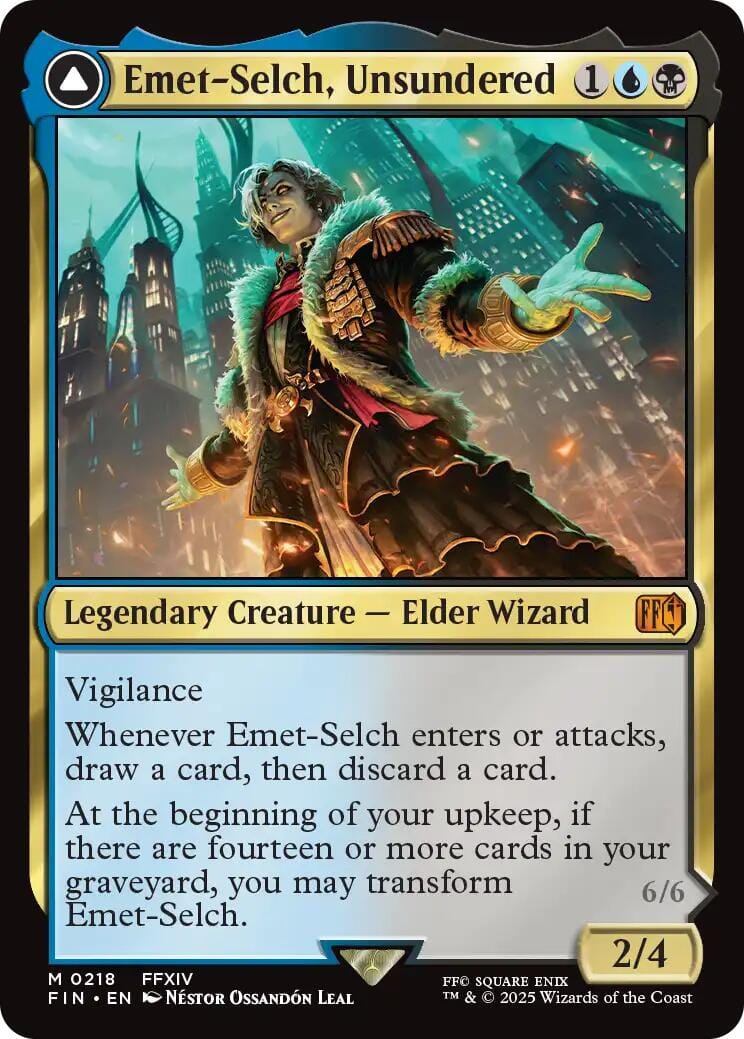 Emet-Selch, Unsundered // Hades, Sorcerer of Eld [FINAL FANTASY] MTG Single Magic: The Gathering  | Multizone: Comics And Games