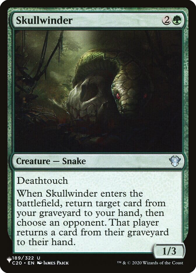 Skullwinder [The List] MTG Single Magic: The Gathering  | Multizone: Comics And Games