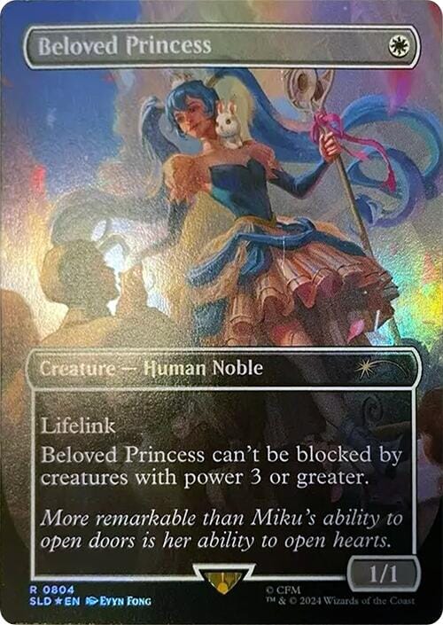 Beloved Princess (Rainbow Foil) [Secret Lair Drop Series] MTG Single Magic: The Gathering  | Multizone: Comics And Games