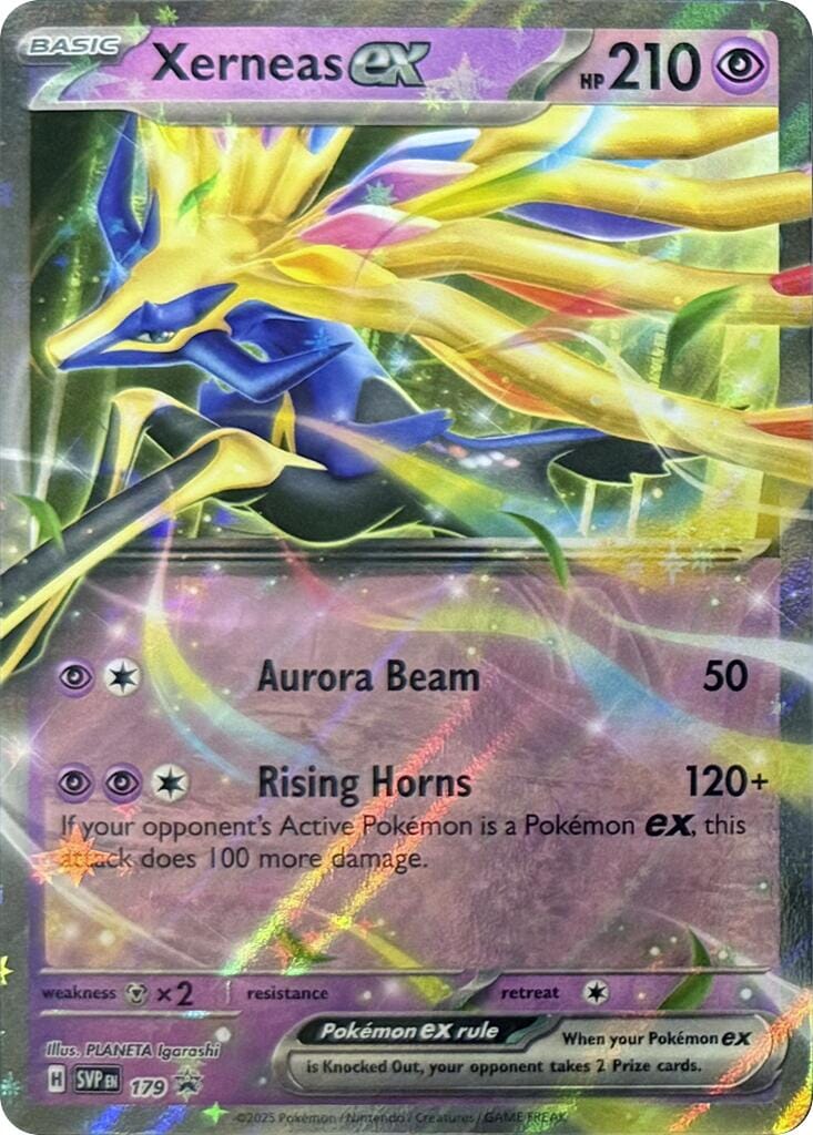 Xerneas ex (179) [Scarlet & Violet: Black Star Promos] Pokemon Single Pokémon  | Multizone: Comics And Games
