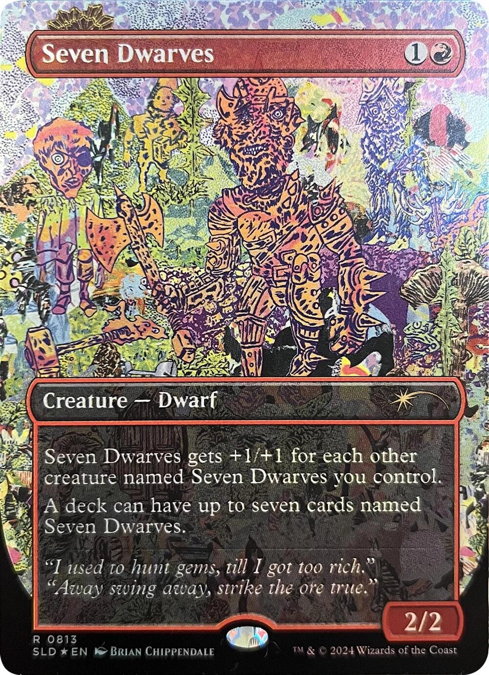 Seven Dwarves (0813) [Secret Lair Drop Series] MTG Single Magic: The Gathering  | Multizone: Comics And Games