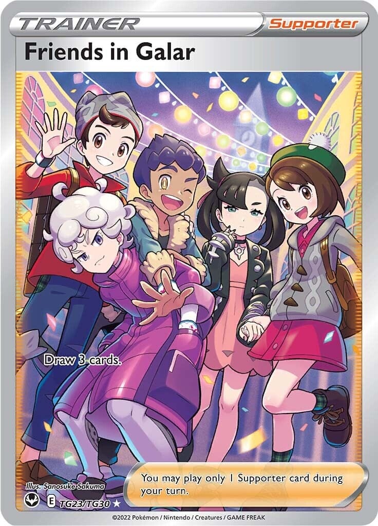 Friends in Galar (TG23/TG30) [Sword & Shield: Silver Tempest] Pokemon Single Pokémon  | Multizone: Comics And Games