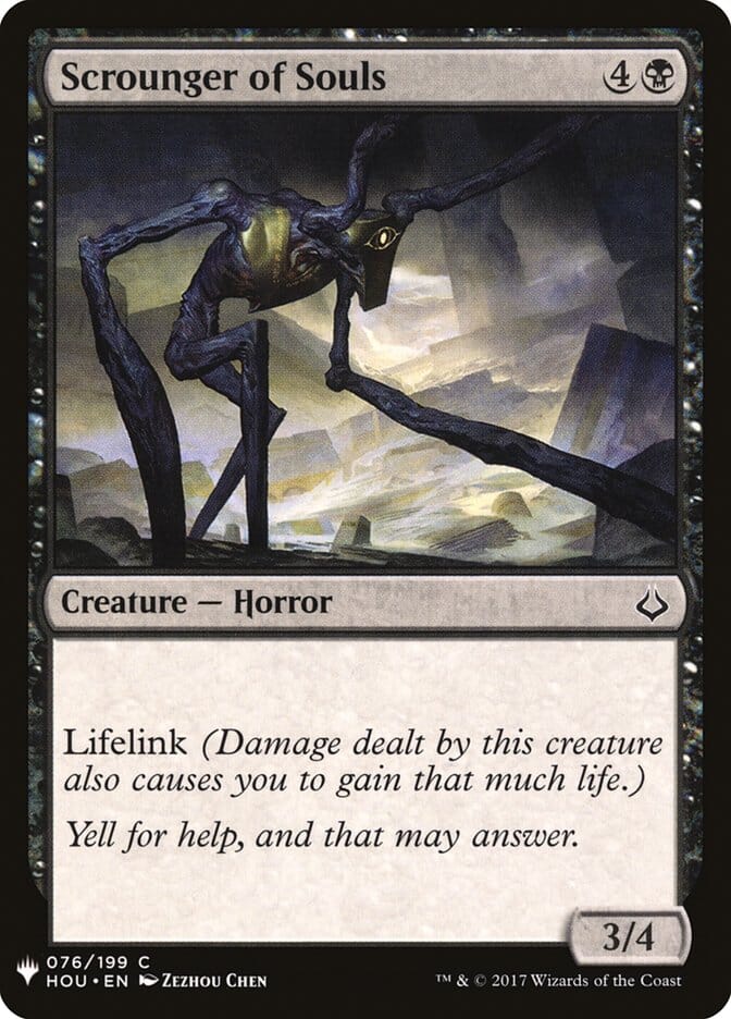 Scrounger of Souls [Mystery Booster] MTG Single Magic: The Gathering  | Multizone: Comics And Games