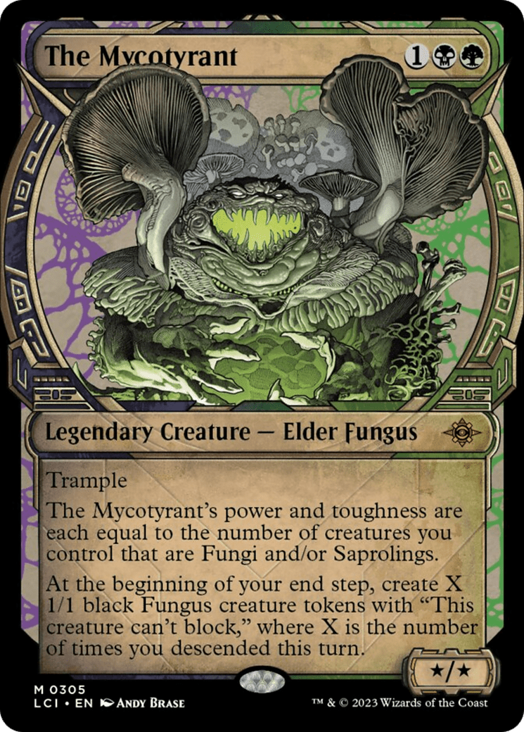 The Mycotyrant (Showcase) [The Lost Caverns of Ixalan] MTG Single Magic: The Gathering  | Multizone: Comics And Games