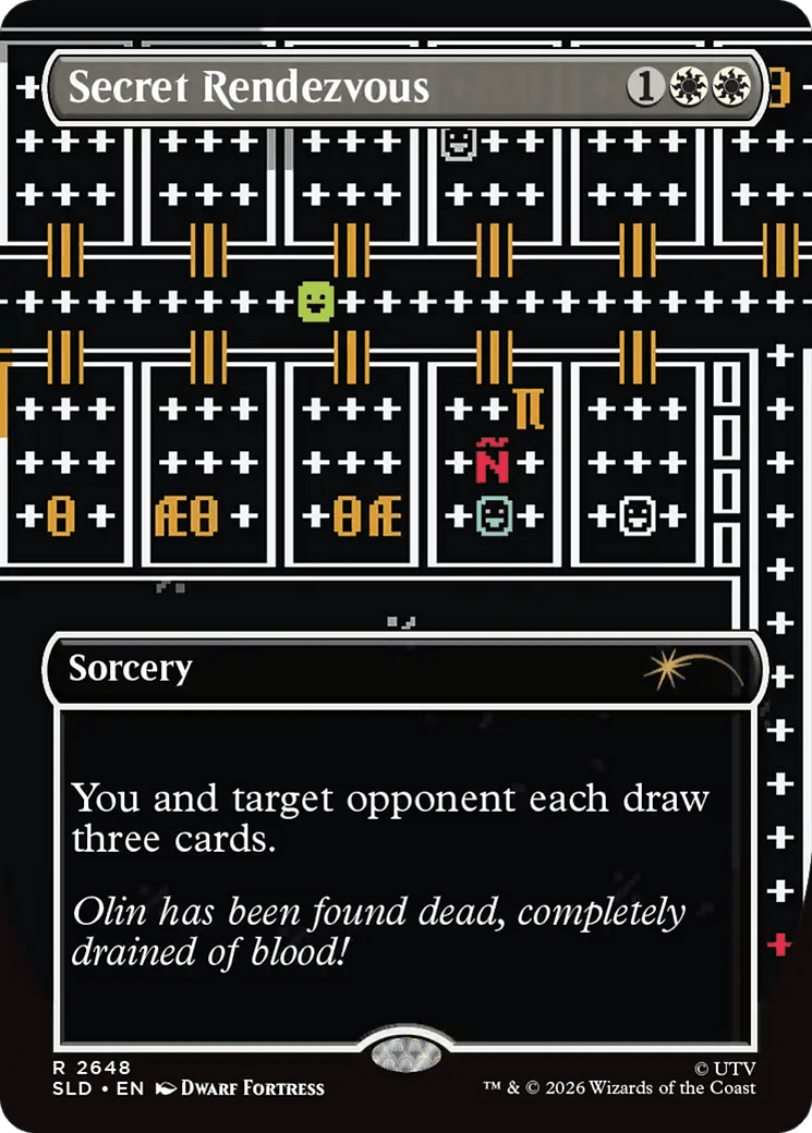 Secret Rendezvous (2648) [Secret Lair Drop Series] MTG Single Magic: The Gathering  | Multizone: Comics And Games