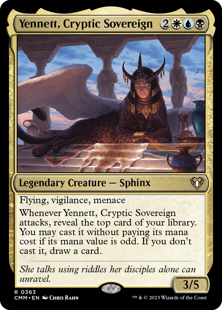 Yennett, Cryptic Sovereign [Commander Masters] | Multizone: Comics And Games