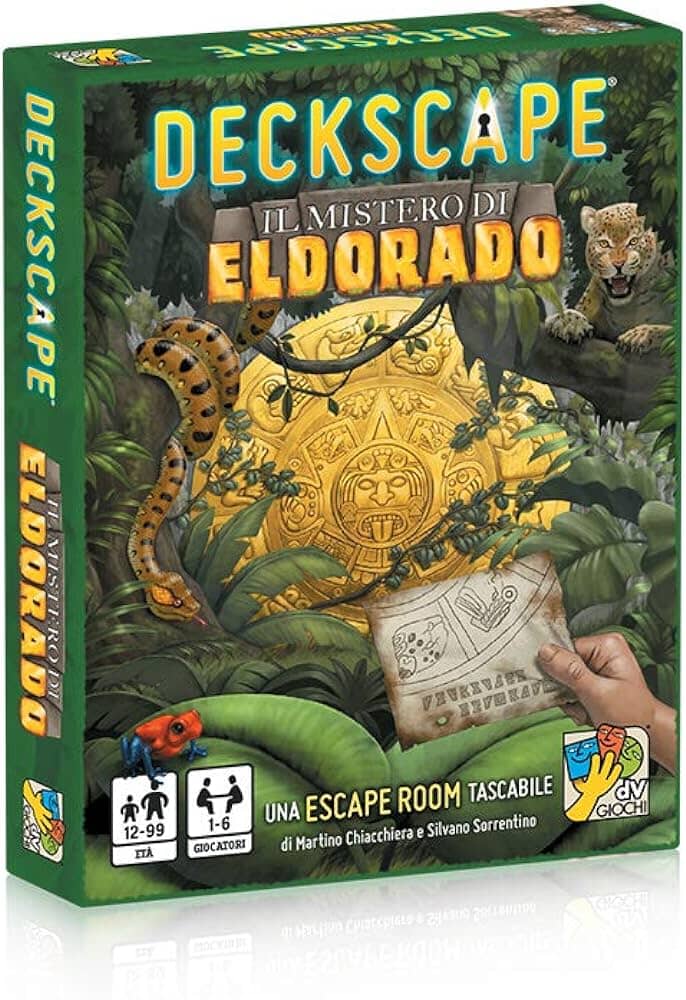 Deckscape: The mystery of Eldorado Board Games Multizone: Comics And Games  | Multizone: Comics And Games