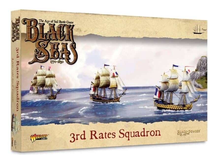 Black Seas: 3rd Rates Squadron Miniature Game Warlord Games  | Multizone: Comics And Games