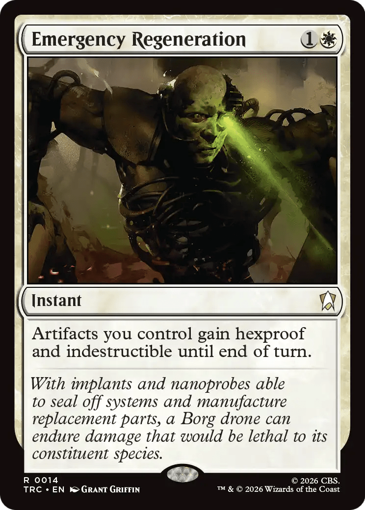 Emergency Regeneration [Star Trek Commander] MTG Single Magic: The Gathering  | Multizone: Comics And Games