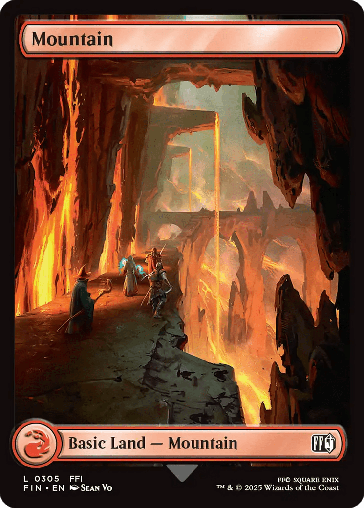 Mountain (0305) [FINAL FANTASY] MTG Single Magic: The Gathering  | Multizone: Comics And Games