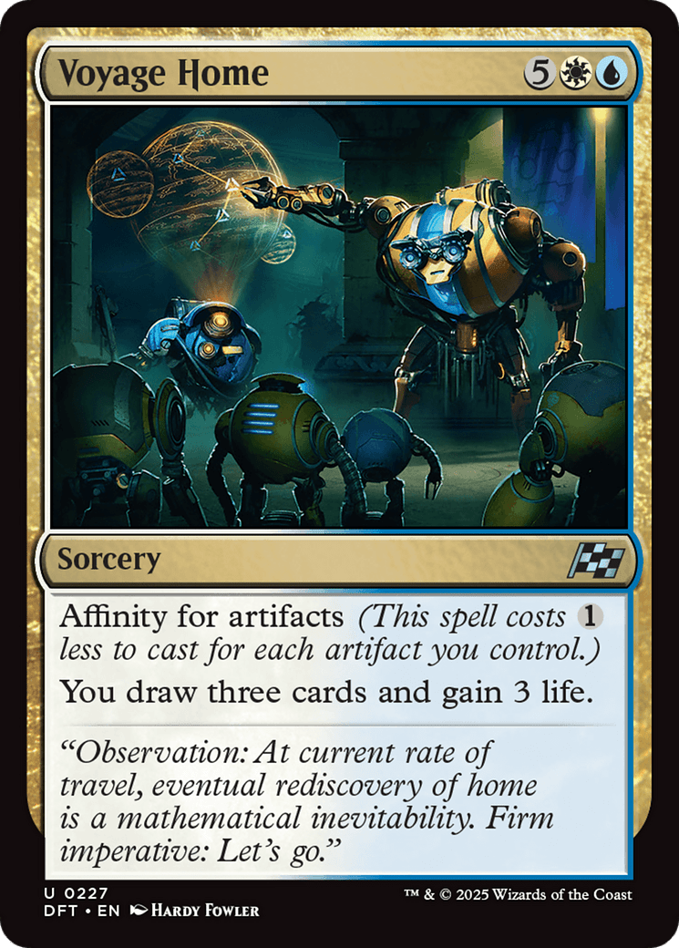 Voyage Home [Aetherdrift] MTG Single Magic: The Gathering  | Multizone: Comics And Games