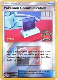 Pokemon Communication (152a/181) (Oceania International Promo) [Sun & Moon: Team Up] Pokemon Single Pokémon  | Multizone: Comics And Games
