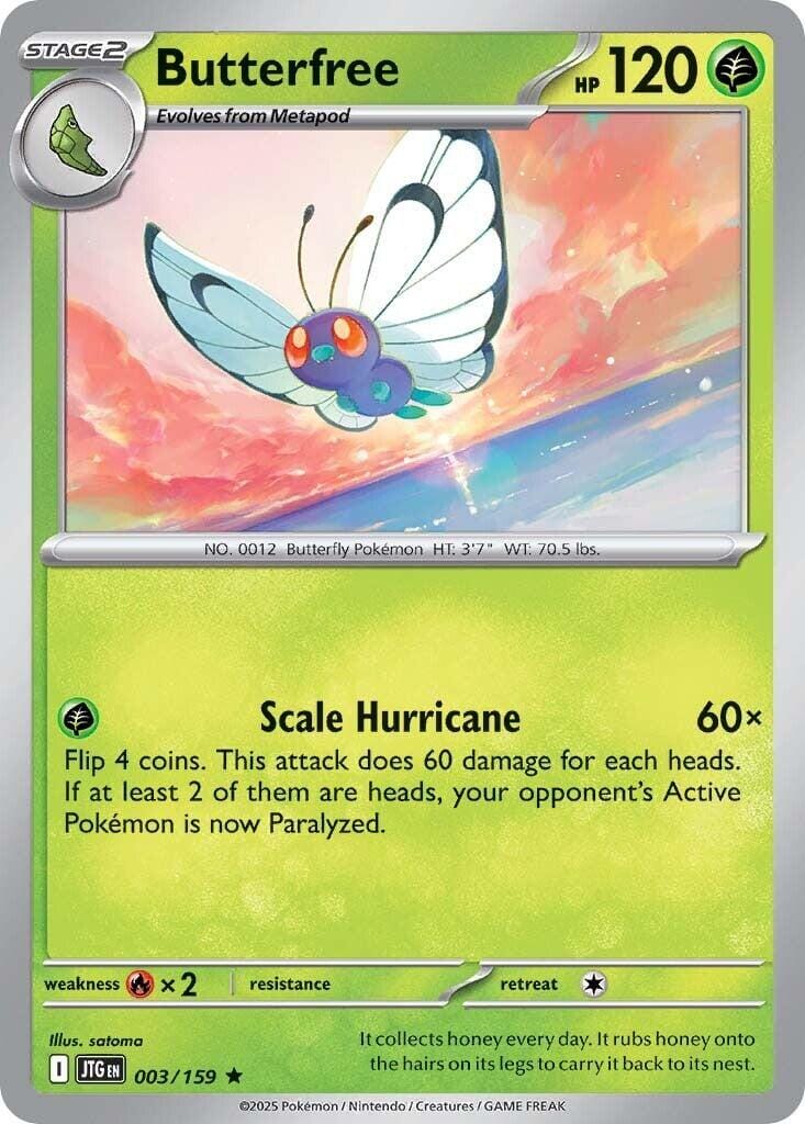Butterfree (003/159) [Scarlet & Violet: Journey Together] Pokemon Single Pokémon  | Multizone: Comics And Games
