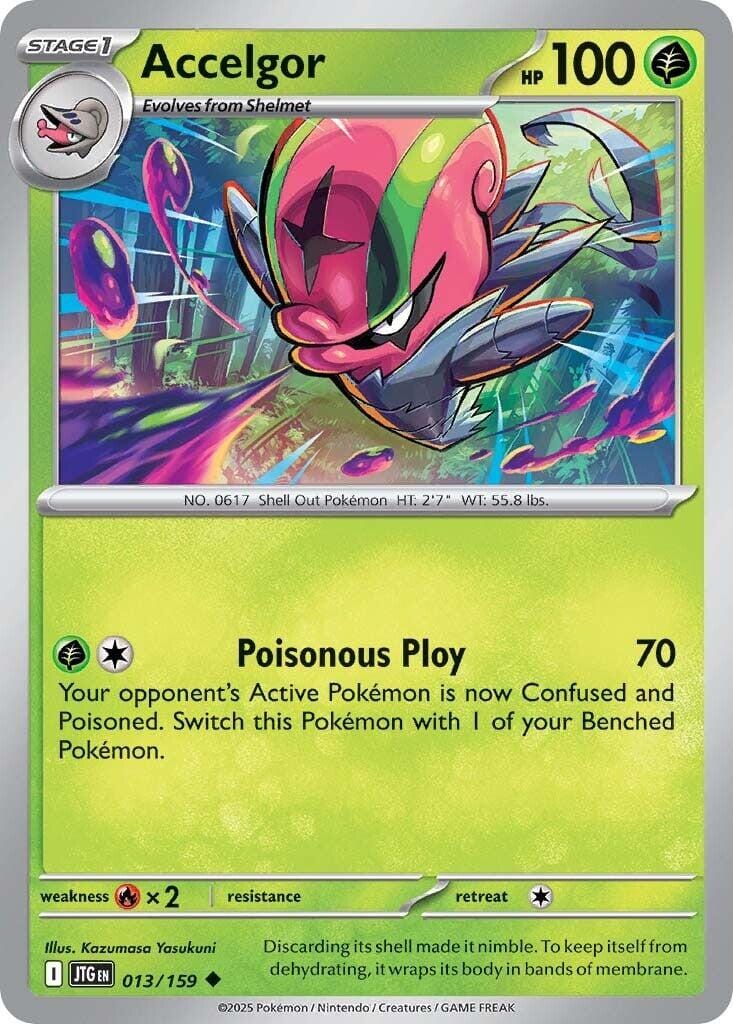 Accelgor (013/159) [Scarlet & Violet: Journey Together] Pokemon Single Pokémon  | Multizone: Comics And Games