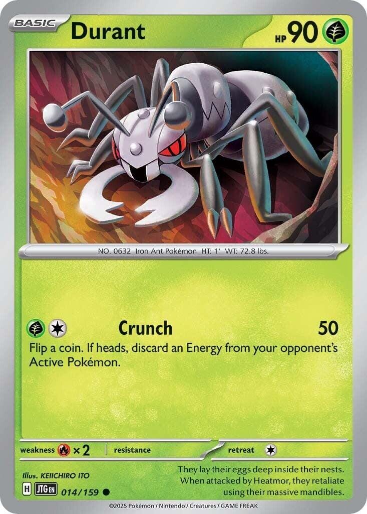 Durant (014/159) [Scarlet & Violet: Journey Together] Pokemon Single Pokémon  | Multizone: Comics And Games