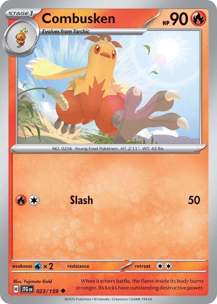 Combusken (023/159) [Scarlet & Violet: Journey Together] Pokemon Single Pokémon  | Multizone: Comics And Games