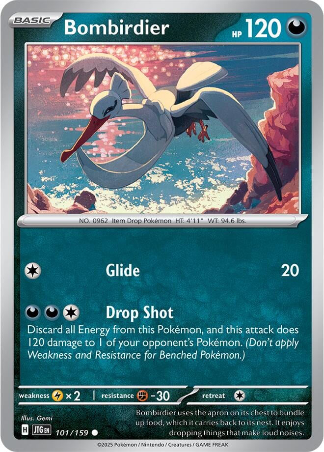 Bombirdier (101/159) [Scarlet & Violet: Journey Together] Pokemon Single Pokémon  | Multizone: Comics And Games