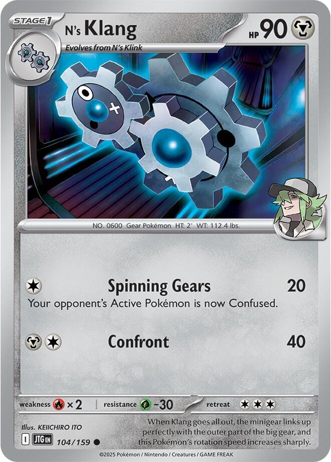 N's Klang (104/159) [Scarlet & Violet: Journey Together] Pokemon Single Pokémon  | Multizone: Comics And Games