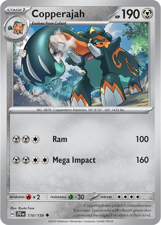 Copperajah (110/159) [Scarlet & Violet: Journey Together] Pokemon Single Pokémon  | Multizone: Comics And Games