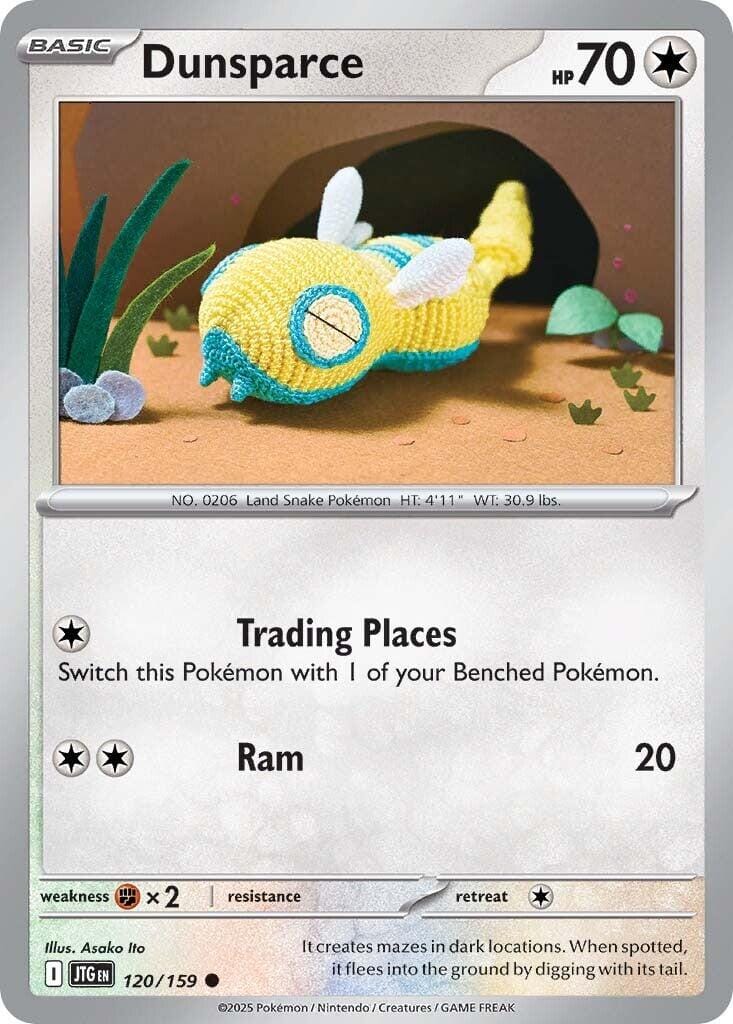 Dunsparce (120/159) [Scarlet & Violet: Journey Together] Pokemon Single Pokémon  | Multizone: Comics And Games