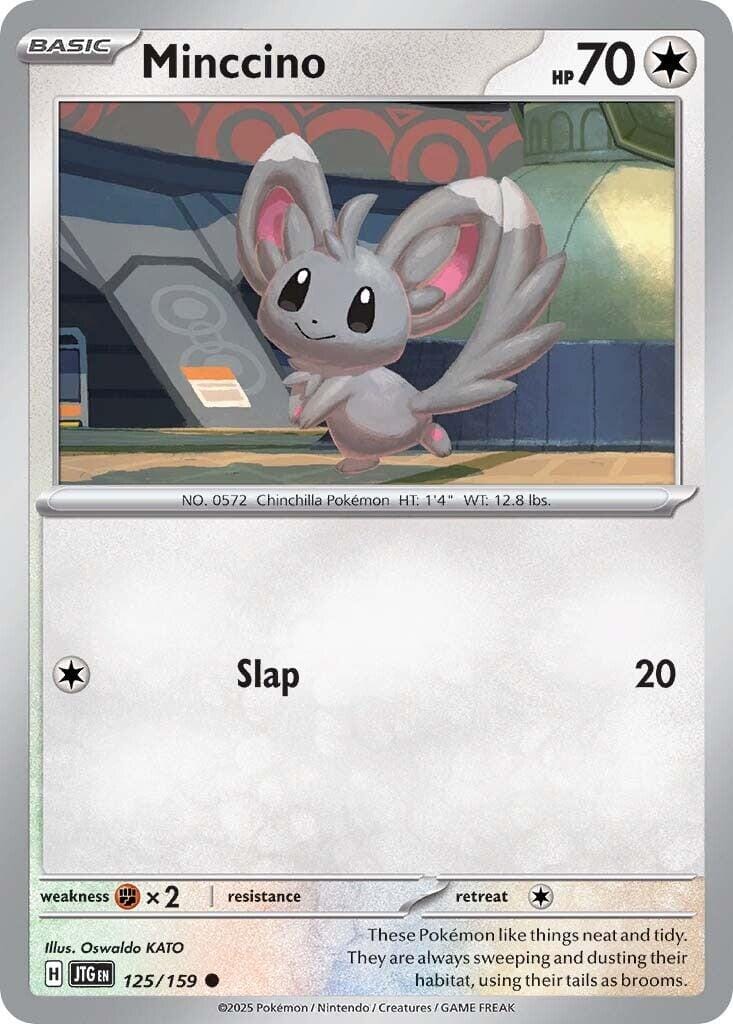 Minnccino (125/159) [Scarlet & Violet: Journey Together] Pokemon Single Pokémon  | Multizone: Comics And Games
