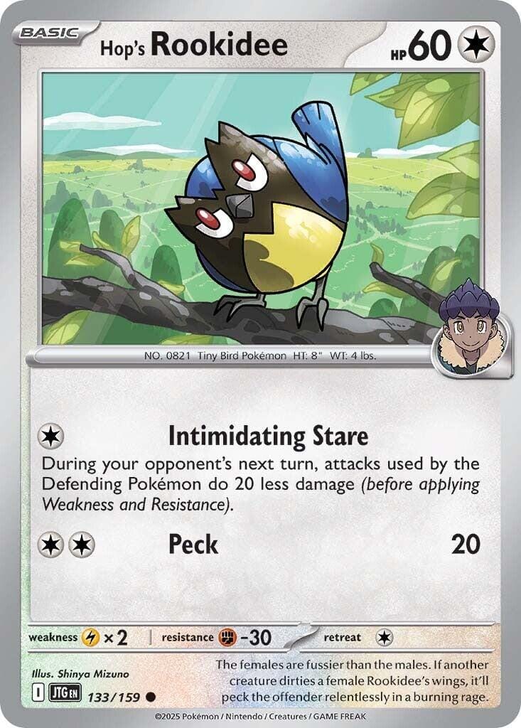 Hop's Rookidee (133/159) [Scarlet & Violet: Journey Together] Pokemon Single Pokémon  | Multizone: Comics And Games