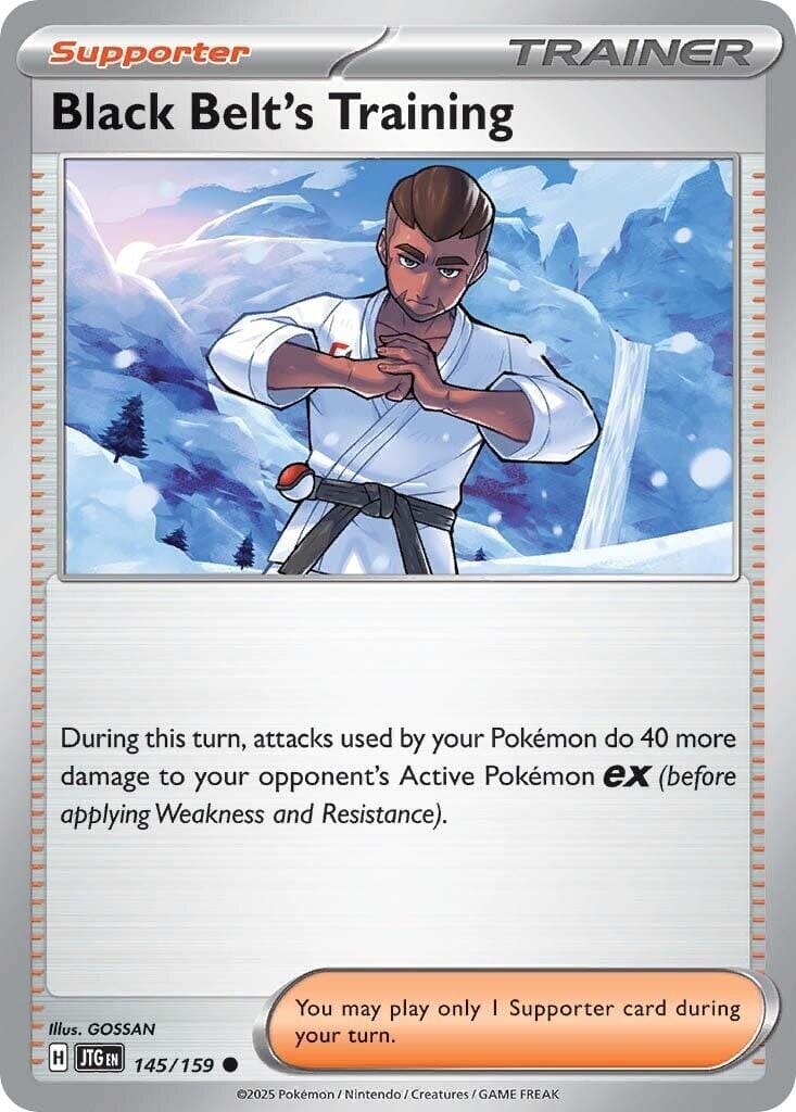 Black Belt's Training (145/159) [Scarlet & Violet: Journey Together] Pokemon Single Pokémon  | Multizone: Comics And Games