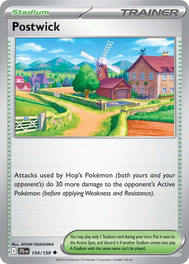 Postwick (154/159) [Scarlet & Violet: Journey Together] Pokemon Single Pokémon  | Multizone: Comics And Games
