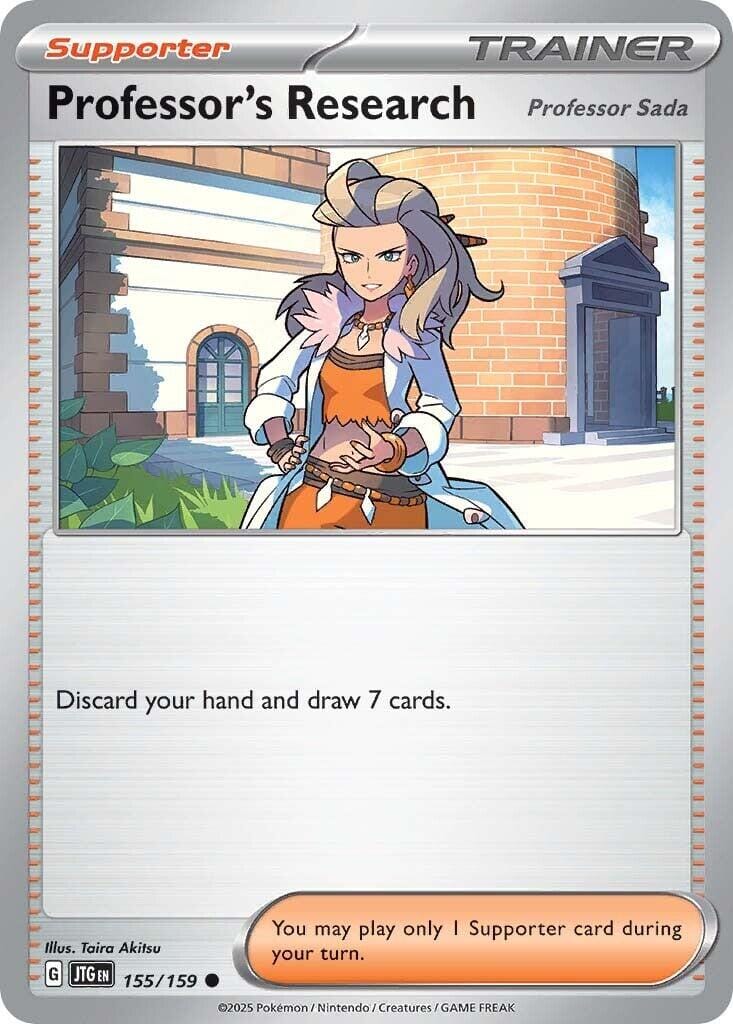 Professor's Research (155/159) [Scarlet & Violet: Journey Together] Pokemon Single Pokémon  | Multizone: Comics And Games