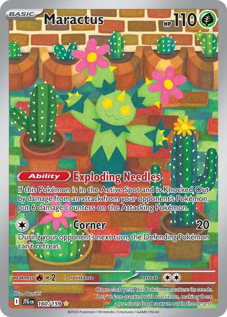 Maractus (160/159) [Scarlet & Violet: Journey Together] Pokemon Single Pokémon  | Multizone: Comics And Games