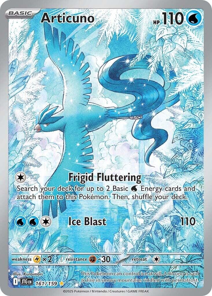 Articuno (161/159) [Scarlet & Violet: Journey Together] Pokemon Single Pokémon  | Multizone: Comics And Games