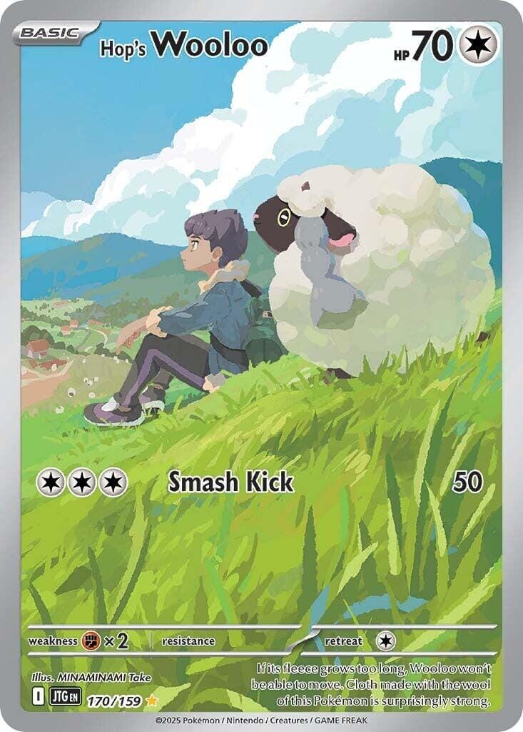 Hop's Wooloo (170/159) [Scarlet & Violet: Journey Together] Pokemon Single Pokémon  | Multizone: Comics And Games