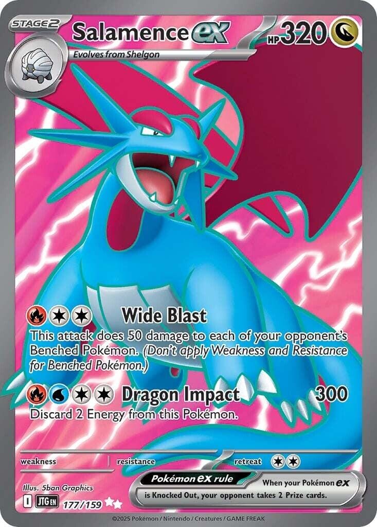 Salamence ex (177/159) [Scarlet & Violet: Journey Together] Pokemon Single Pokémon  | Multizone: Comics And Games