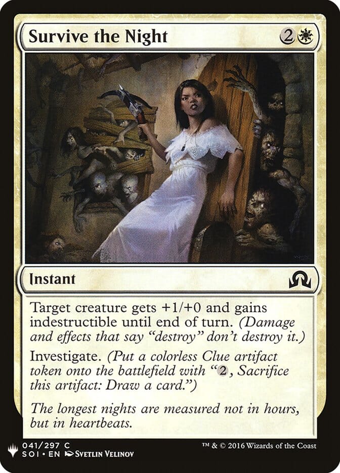 Survive the Night [Mystery Booster] MTG Single Magic: The Gathering  | Multizone: Comics And Games