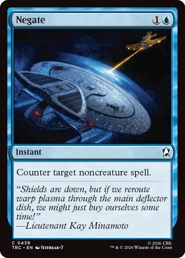 Negate [Star Trek Commander] MTG Single Magic: The Gathering  | Multizone: Comics And Games