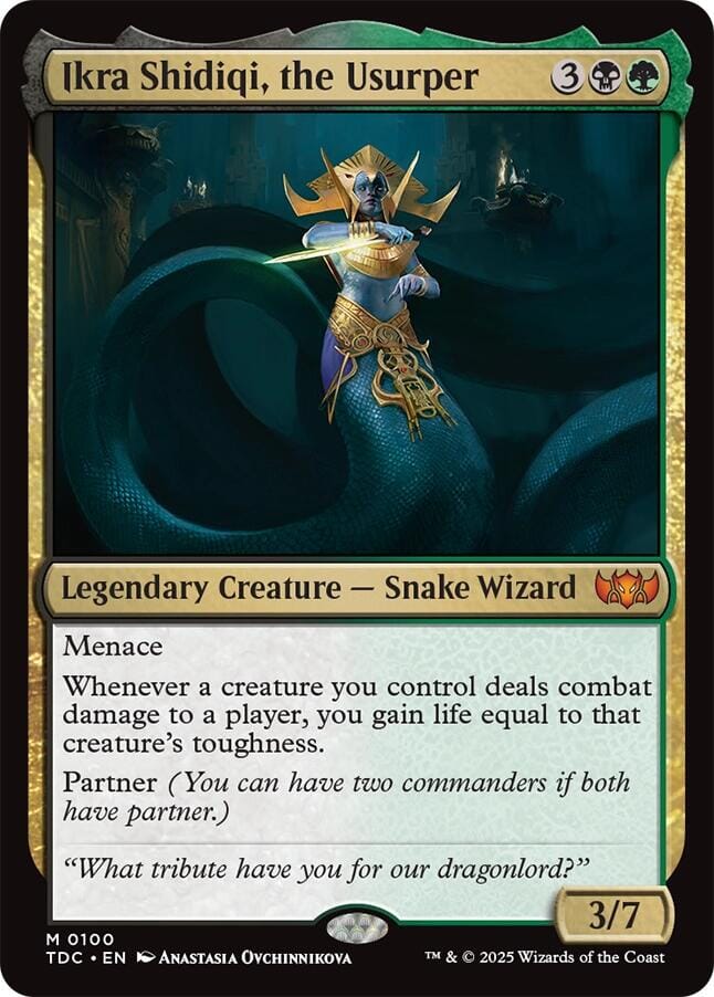 Ikra Shidiqi, the Usurper [Tarkir: Dragonstorm Commander] MTG Single Magic: The Gathering  | Multizone: Comics And Games