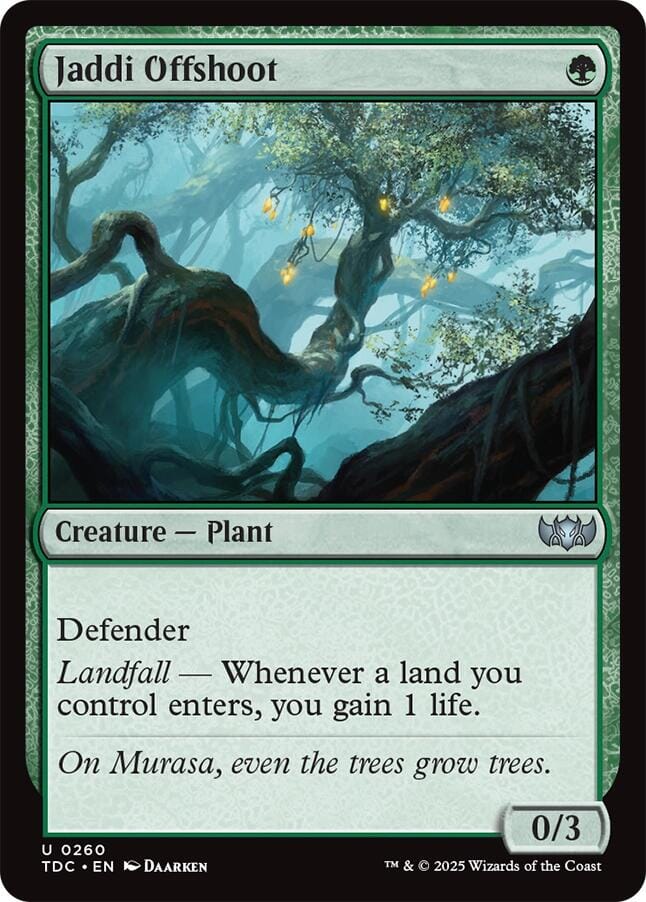 Jaddi Offshoot [Tarkir: Dragonstorm Commander] MTG Single Magic: The Gathering  | Multizone: Comics And Games