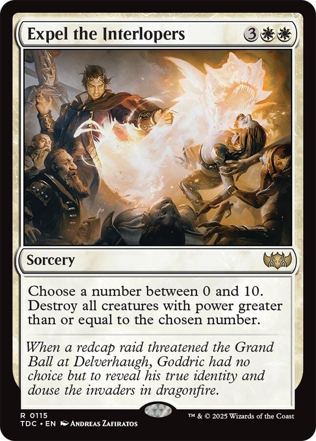 Expel the Interlopers [Tarkir: Dragonstorm Commander] MTG Single Magic: The Gathering  | Multizone: Comics And Games