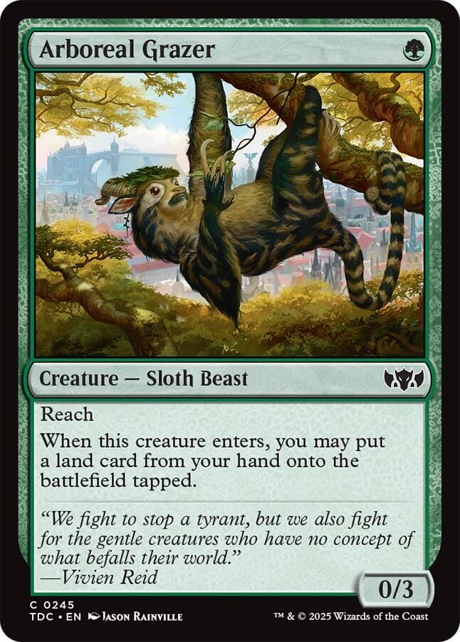 Arboreal Grazer [Tarkir: Dragonstorm Commander] MTG Single Magic: The Gathering  | Multizone: Comics And Games