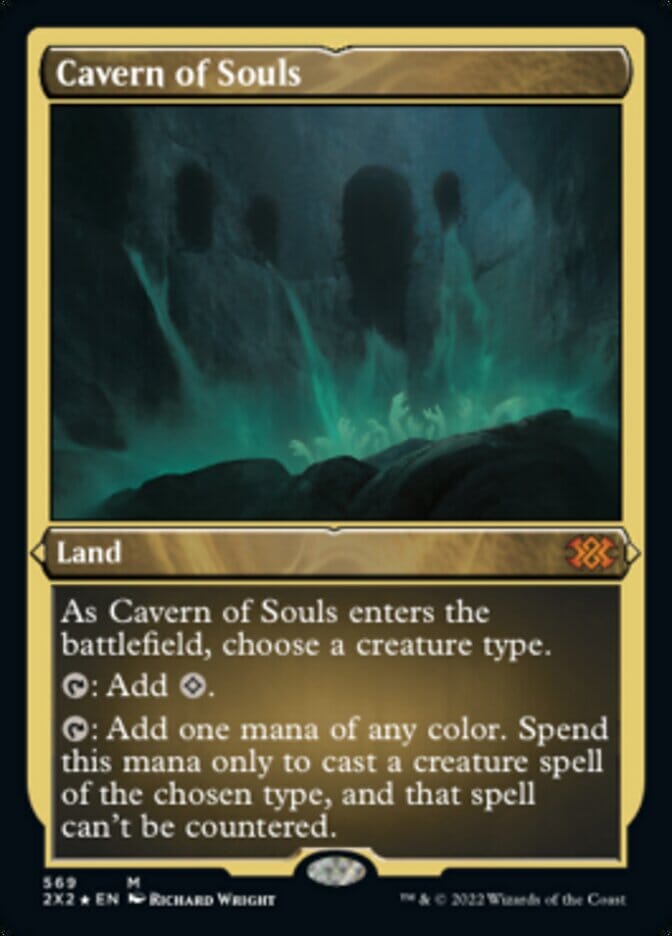 Cavern of Souls (Foil Etched) [Double Masters 2022] MTG Single Magic: The Gathering  | Multizone: Comics And Games