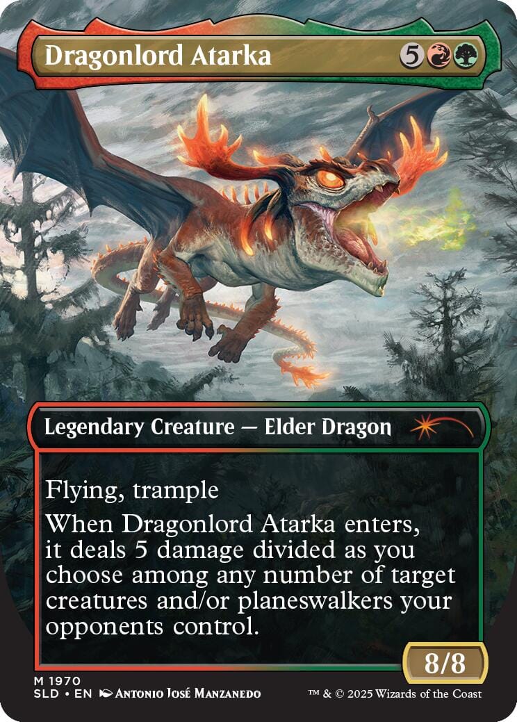 Dragonlord Atarka [Secret Lair Drop Series] MTG Single Magic: The Gathering  | Multizone: Comics And Games