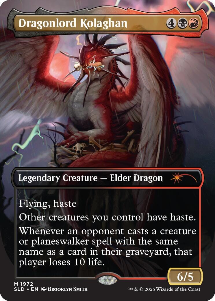 Dragonlord Kolaghan (1972) [Secret Lair Drop Series] MTG Single Magic: The Gathering  | Multizone: Comics And Games