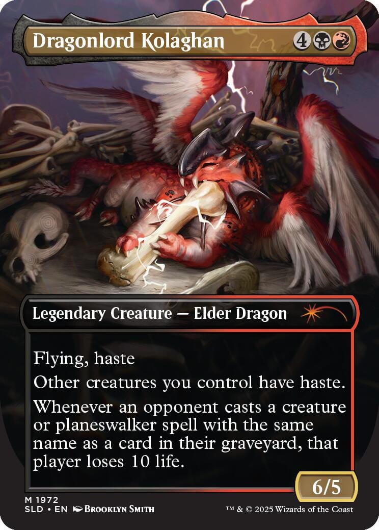 Dragonlord Kolaghan (1972) [Secret Lair Drop Series] MTG Single Magic: The Gathering  | Multizone: Comics And Games