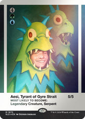 Aesi, Tyrant of Gyre Strait (Rainbow Foil) [Secret Lair Drop Series] MTG Single Magic: The Gathering  | Multizone: Comics And Games