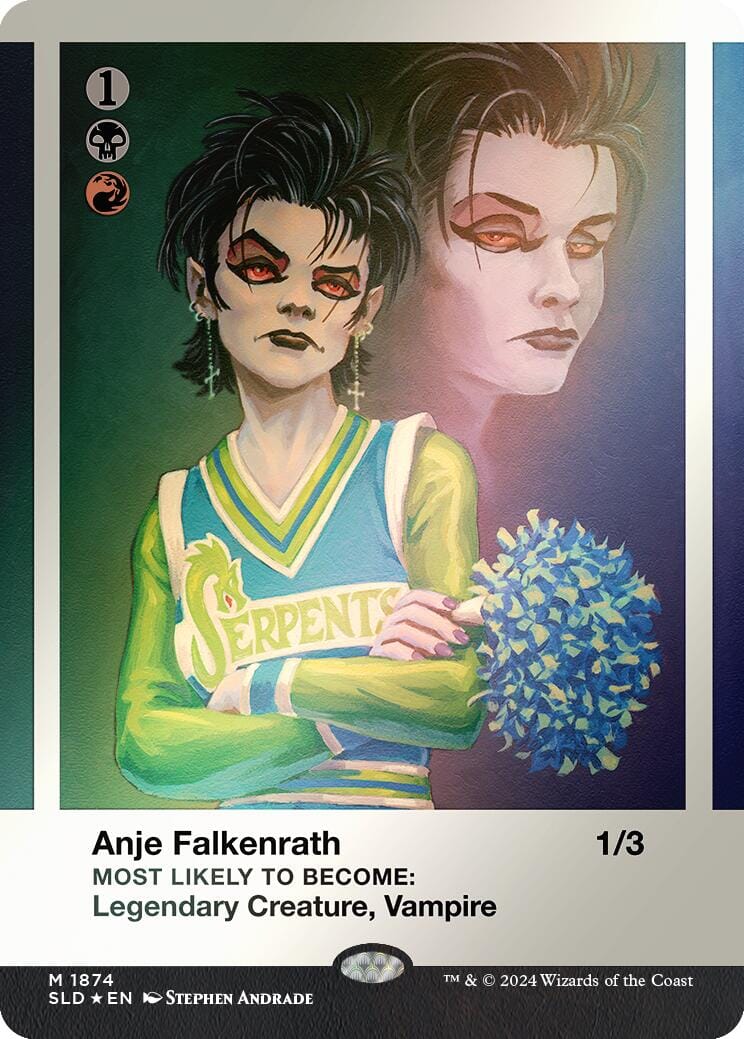 Anje Falkenrath (Rainbow Foil) [Secret Lair Drop Series] MTG Single Magic: The Gathering  | Multizone: Comics And Games