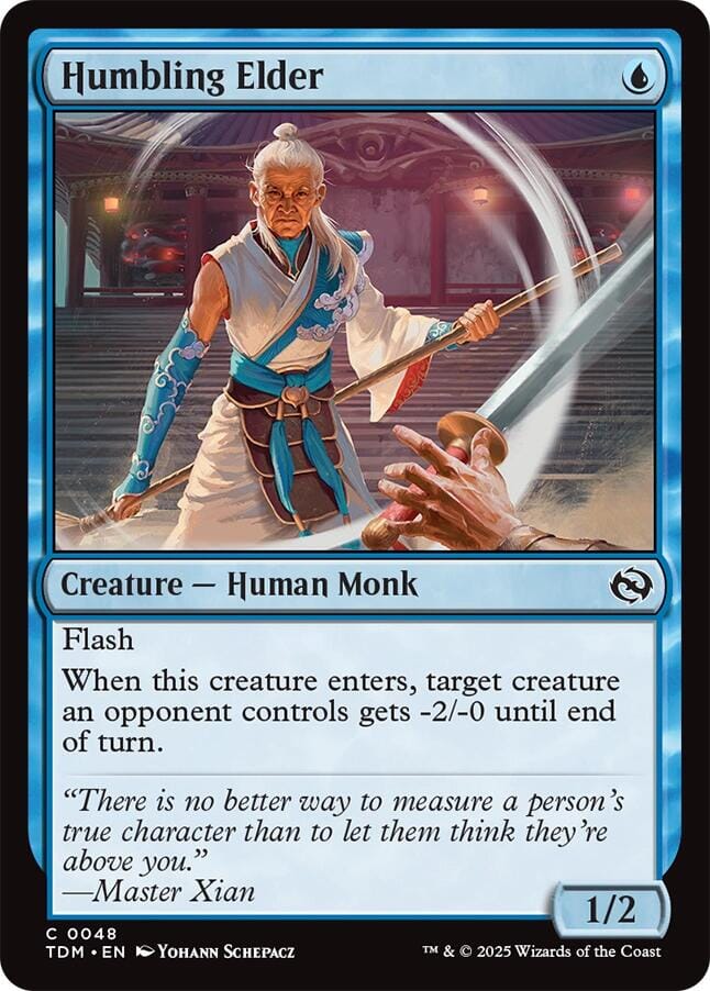 Humbling Elder [Tarkir: Dragonstorm] MTG Single Magic: The Gathering  | Multizone: Comics And Games
