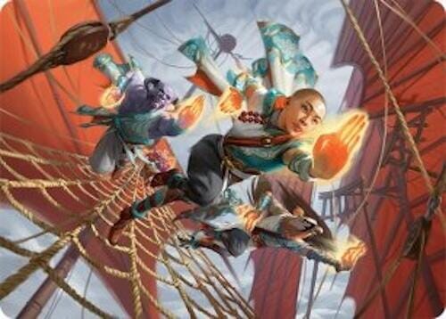 Aligned Heart Art Card (52/54) [Tarkir: Dragonstorm Art Series] MTG Single Magic: The Gathering  | Multizone: Comics And Games